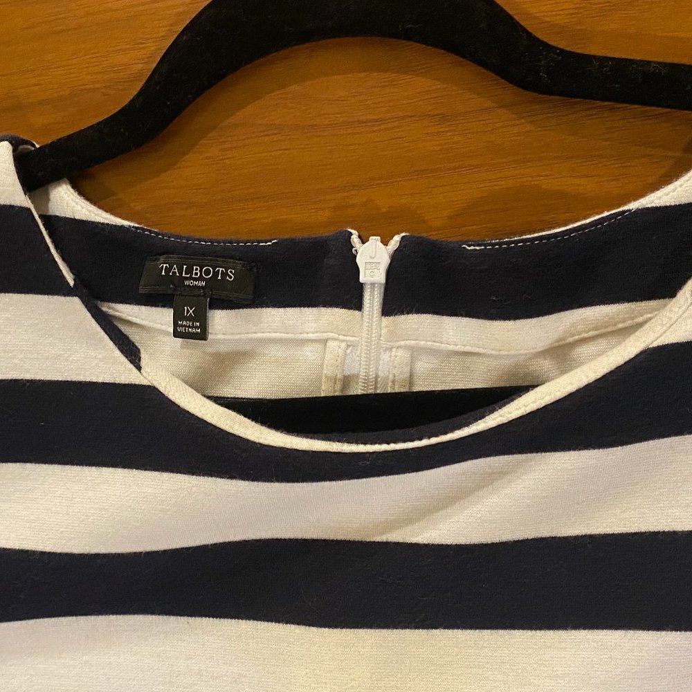 Talbots peplum top - Picture 4 of 10